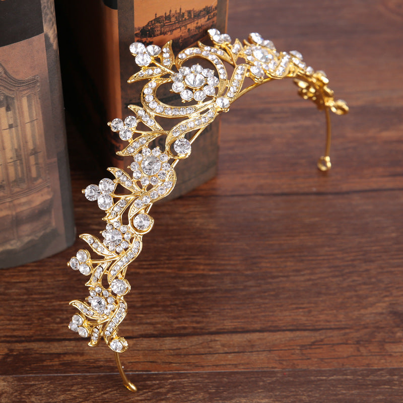 Tiara, Crown, Wedding Accessories, Crown Headband, Bridal Crown