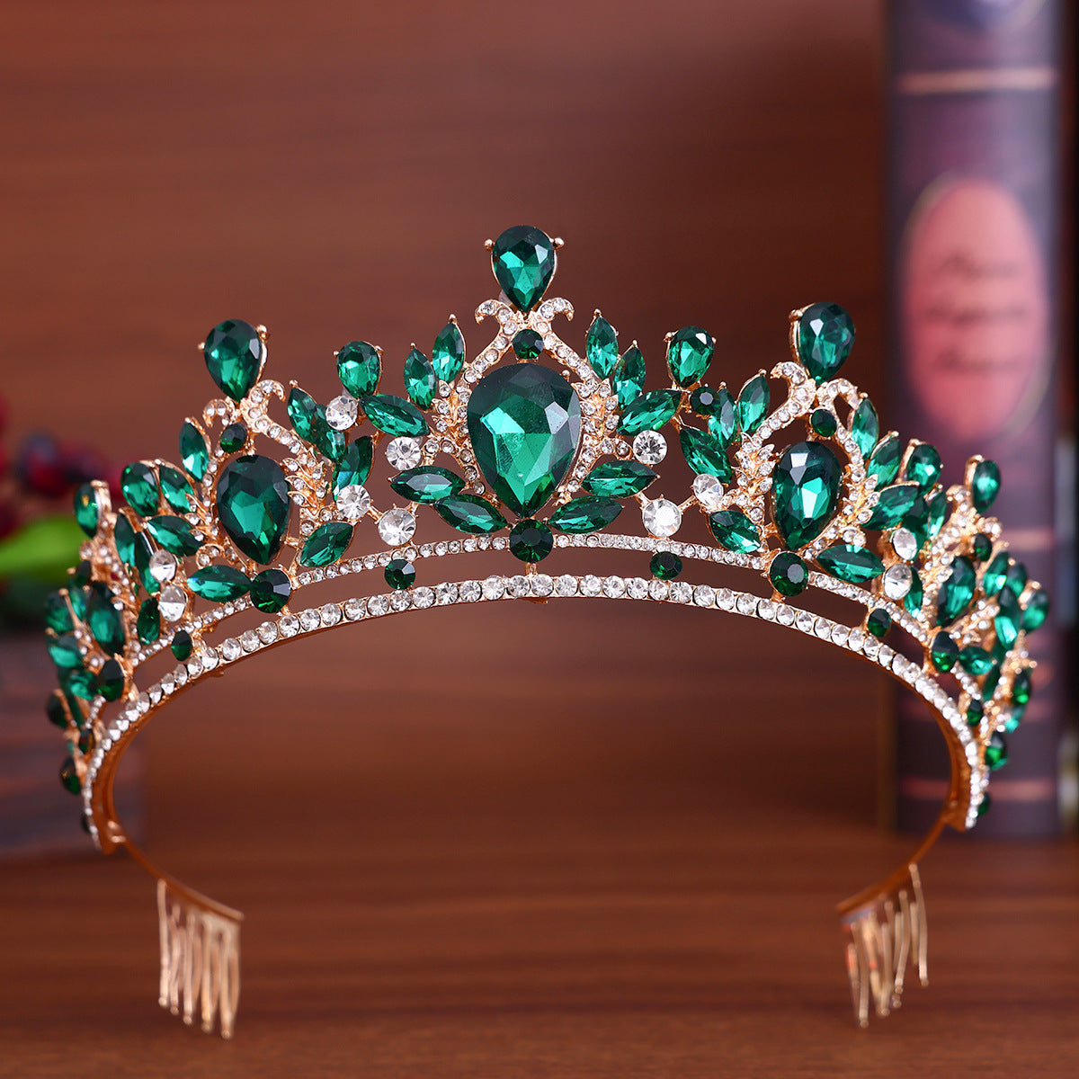 Luxury Tiara Fashion Bridal Hairdress, Dinner Party, Set Makeup Styling Accessories